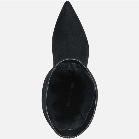 Marc Fisher Women's Manya Ruched Stiletto Boot Black New Size 8.5 - Picture 9 of 9